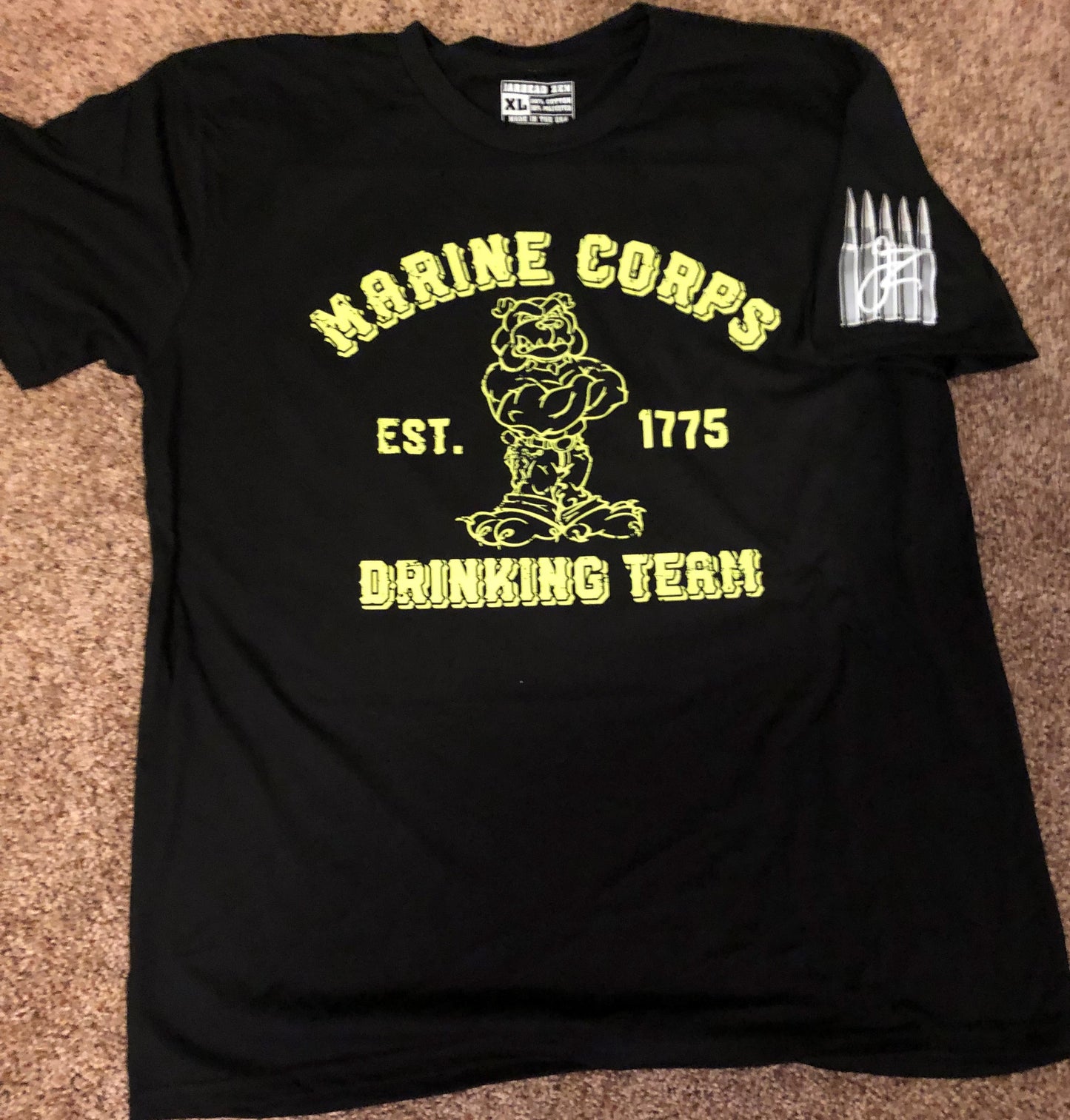 Marine Corps Drinking Team T-shirt