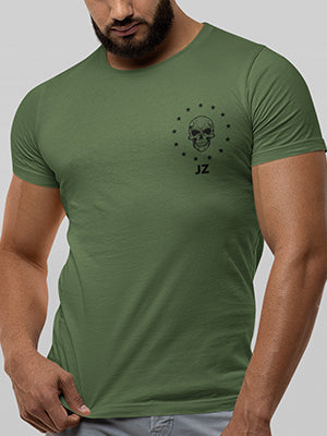 The Viking - Military Green T-shirt