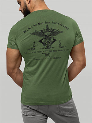 The Storm - Military Green T-shirt