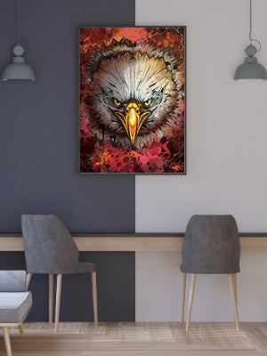 Bald Eagle Abstract